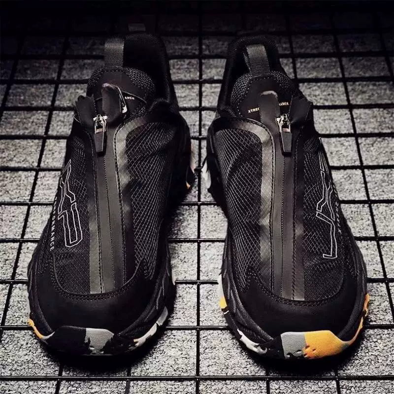 Мужская обувь для папы, новинка лета 2025, амортизирующая толстая подошва, популярная повседневная походная обувь, спортивная обувь, мужская обувь