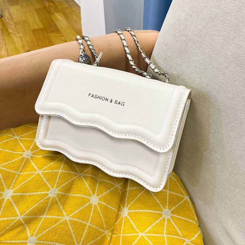 Retro summer solid color small bag for leisure