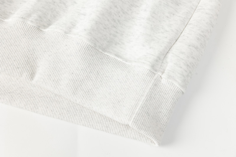 Sweat-shirt à col en v rayé pour homme haut manches longues_voghion.com