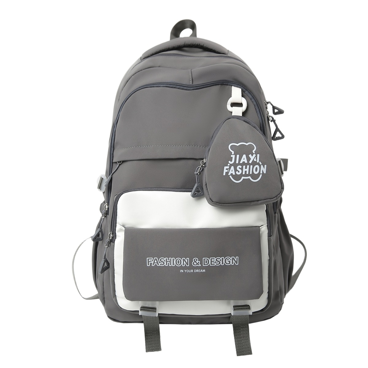 Mochila de moda JIAYISTAR transfronteriza nueva escuela de estilo de estilo casual mochila simple puede ser enviada