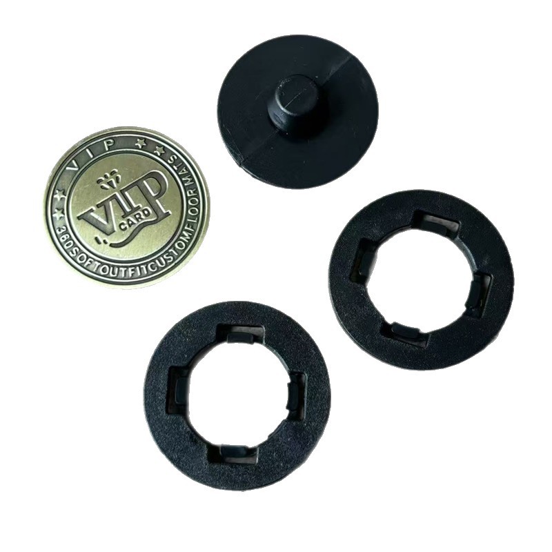 Wholesale Car Floor Mat Fasteners Vip Style Snap Buttons Double-Layer Mat Clips Wire Loop Carpet Anti-Slip Buttons
