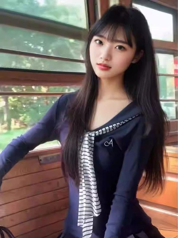 【260克人棉莫代尔】初秋新款减龄百搭学院风刺绣韩版海军领上衣|undefined