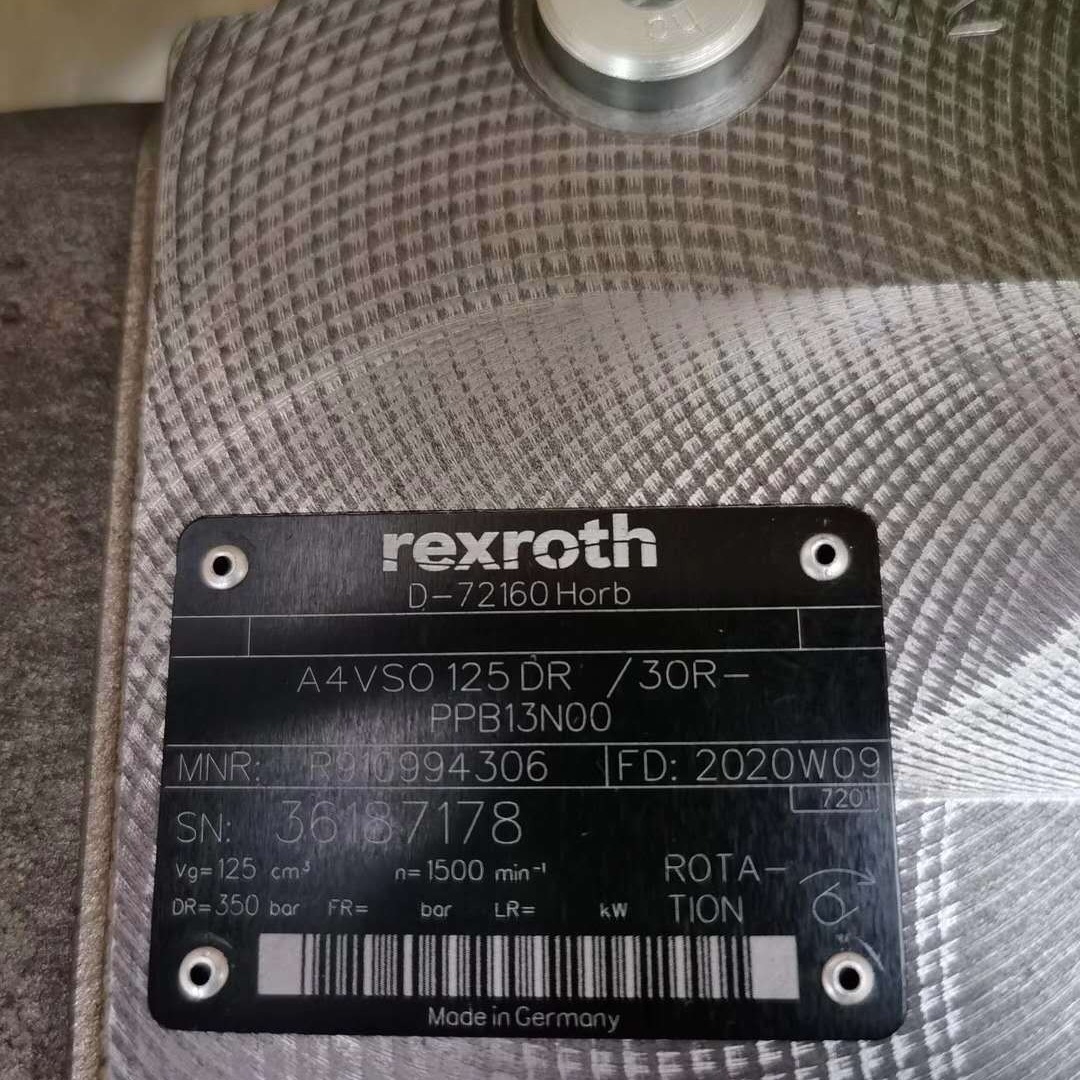 A4VSO180DR/22R-PPB13N00力士乐REXROTH柱塞泵