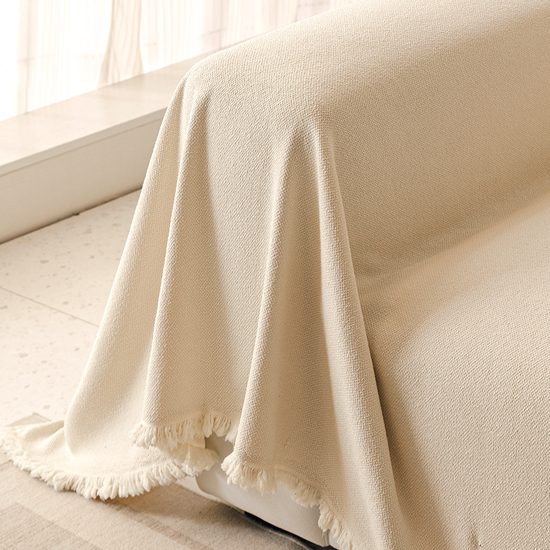 Creamwind Teddy toallas de sofá 2024 nueva manta de cubierta completa cuatro temporadas universal cubierta de sofá cojín de tela de cubierta