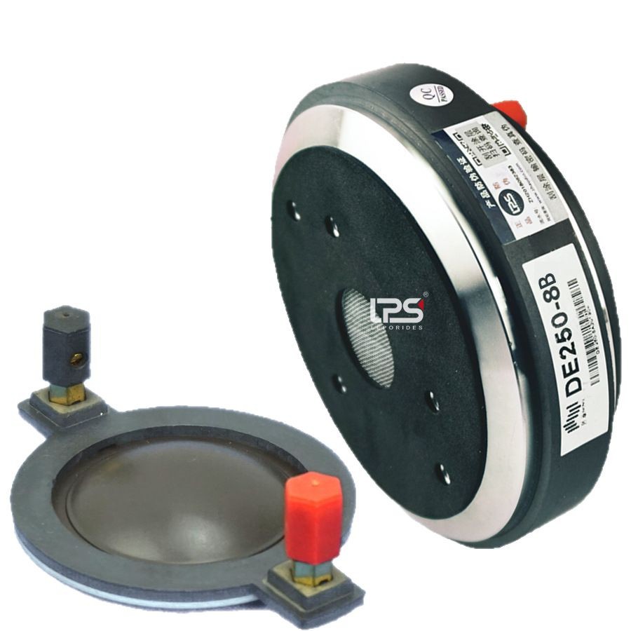 B & C DE250 - 8 altavoces de altavoz 44 núcleos 100 cubierta trasera de aluminio magnético altavoces de altavoz profesional