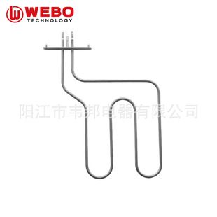 Customizable Voltage 1500W Oven Heating Tube Electric Heating Tube Steam Oven Heating Tube U-Shaped Heating Tube Manufacturer Wholesale