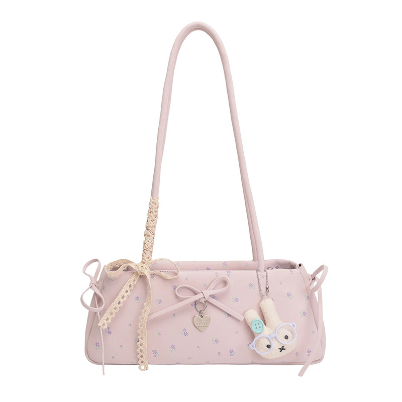Spring/Summer Underarm Bag 2026 Spring New Fashion Korean Style Commuter Baguette Bag Simple Women's Fresh Handbag - Thumbnail 4