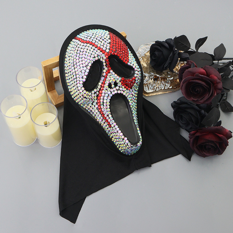 Runup Ghostface máscara de Halloween gritos de Halloween máscara de terror baile Noche de terror