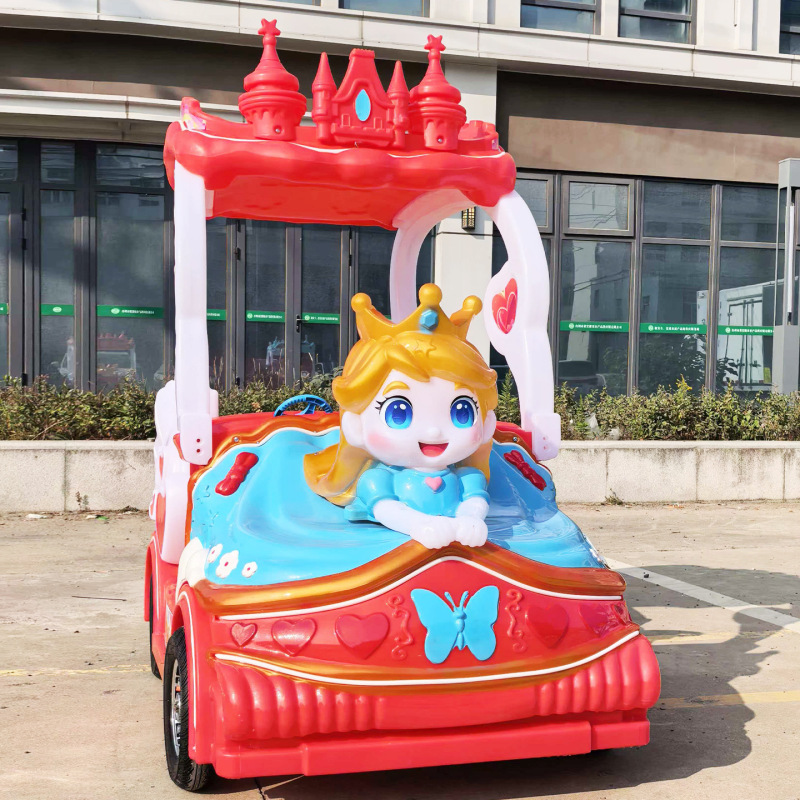 New Model Children's Square Amusement Car, Gabon Panda Bumper Car, Two-Seater Four-Wheel Electric Vehicle with Large Battery, Can Accommodate Adults New Model Children's Square Amusement Car, Gabon Panda Bumper Car, Two-Seater Four-Wheel Electric Vehicle with Large Battery, Can Accommodate Adults