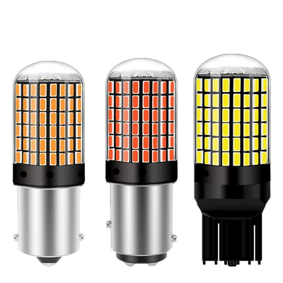 Avtomobil LED dönmə siqnalı 1156 3014 144SMD 1157 T20 7443 əyləc işığı