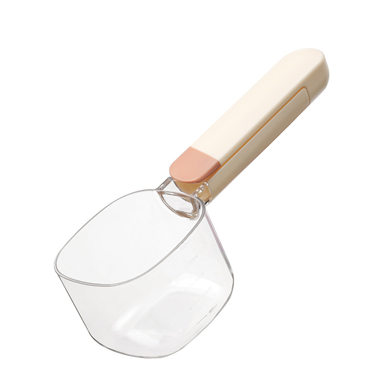 Cuchara Medidora para Comida de Mascotas de PET Con Abrelatas