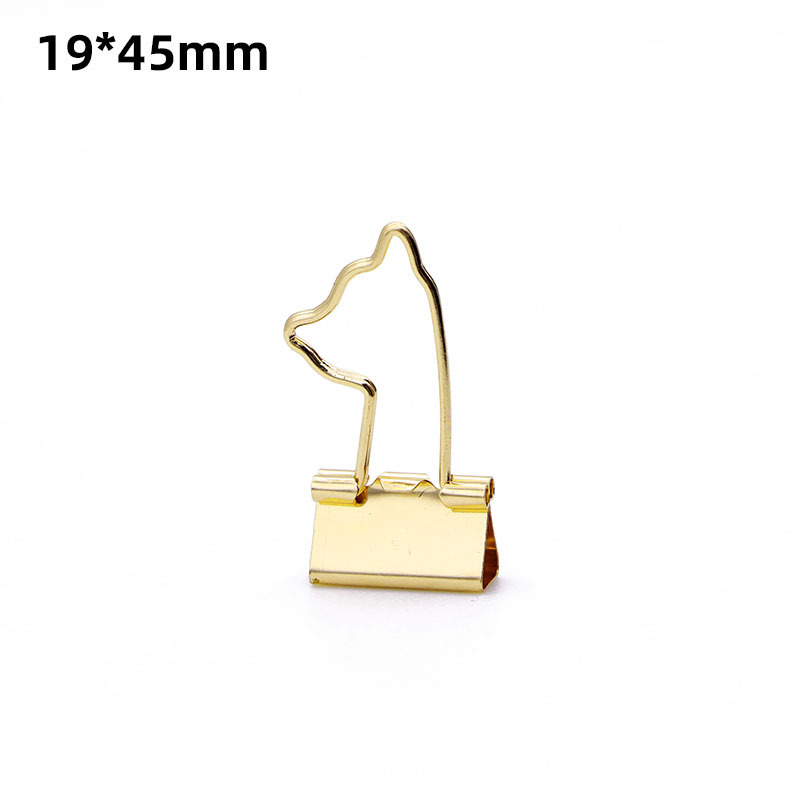 19mm 황금 새끼 고양이 머리