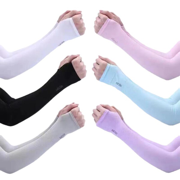 Sports summer silk sleeves for men and women