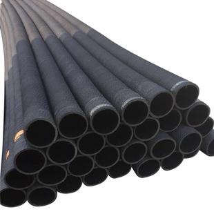 100mm high-pressure wear-resistant rubber tube 4-inch sand suction and sand pumping rubber tube mud discharge and ash removal outer steel wire rubber tube