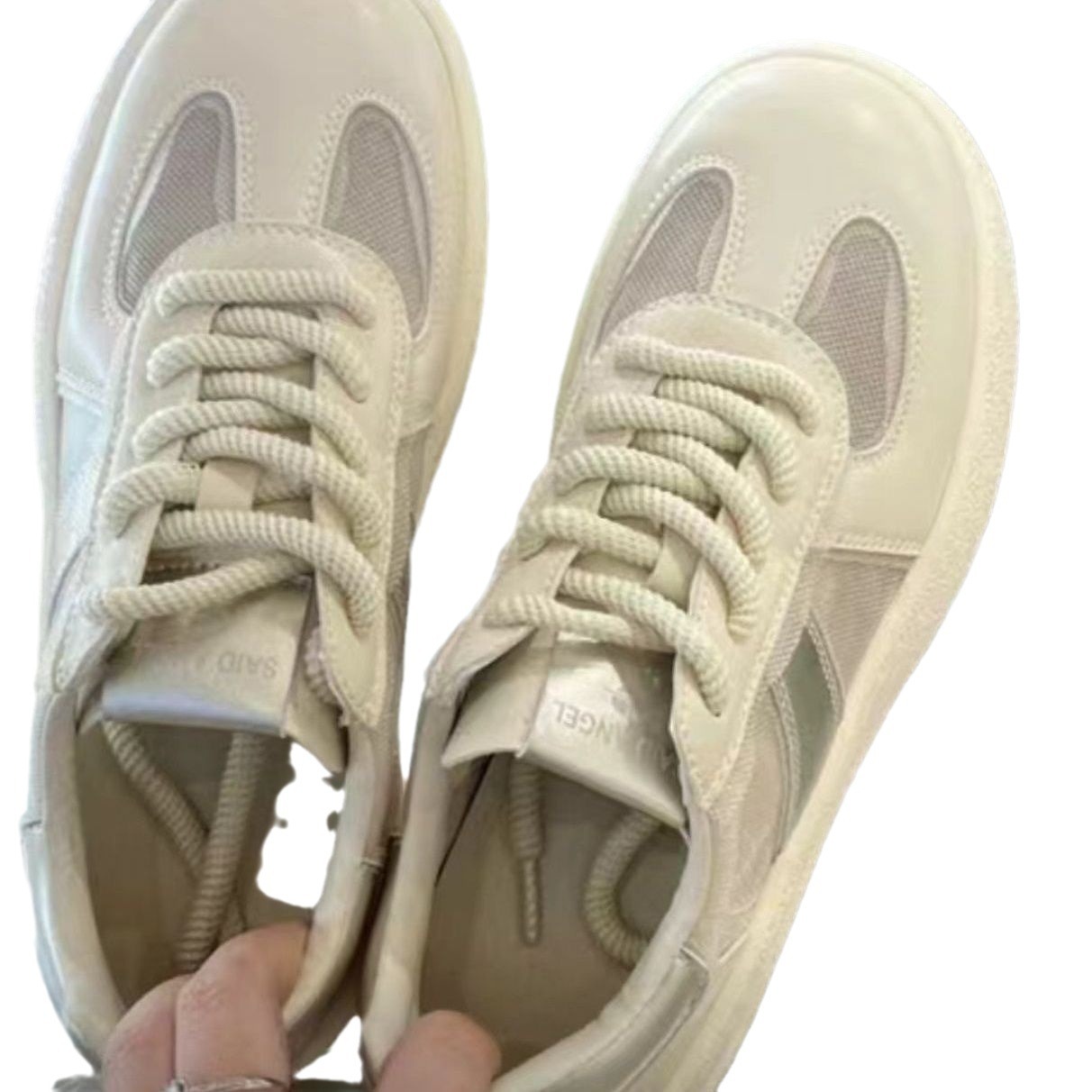 Niche Zhong coreano red transpirable de alto valor facial versátil verano 2024 nuevo pequeño zapato blanco zapatos deportivos casuales skate para niños