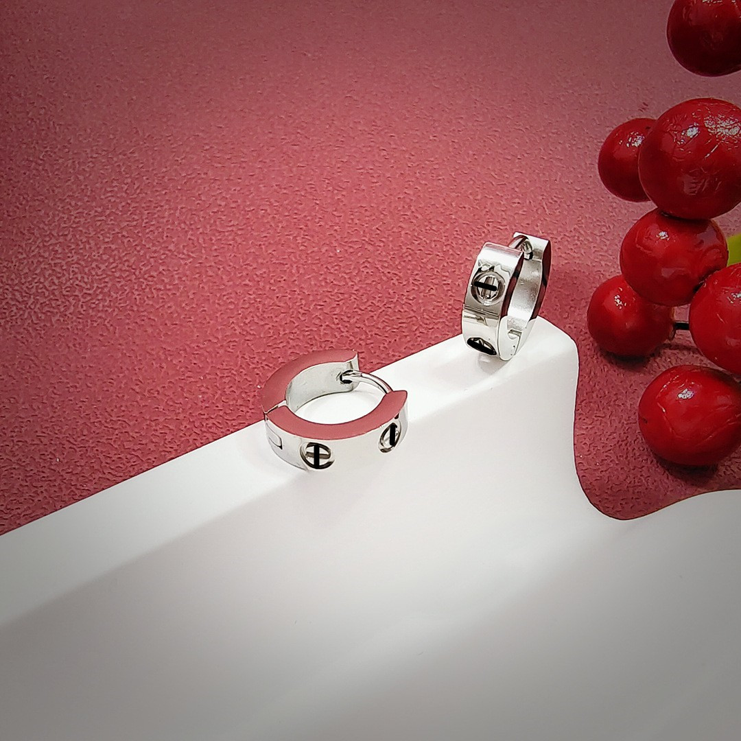 라인스톤이 없는 모델 - 스틸 색상 [내경 9MM 너비]