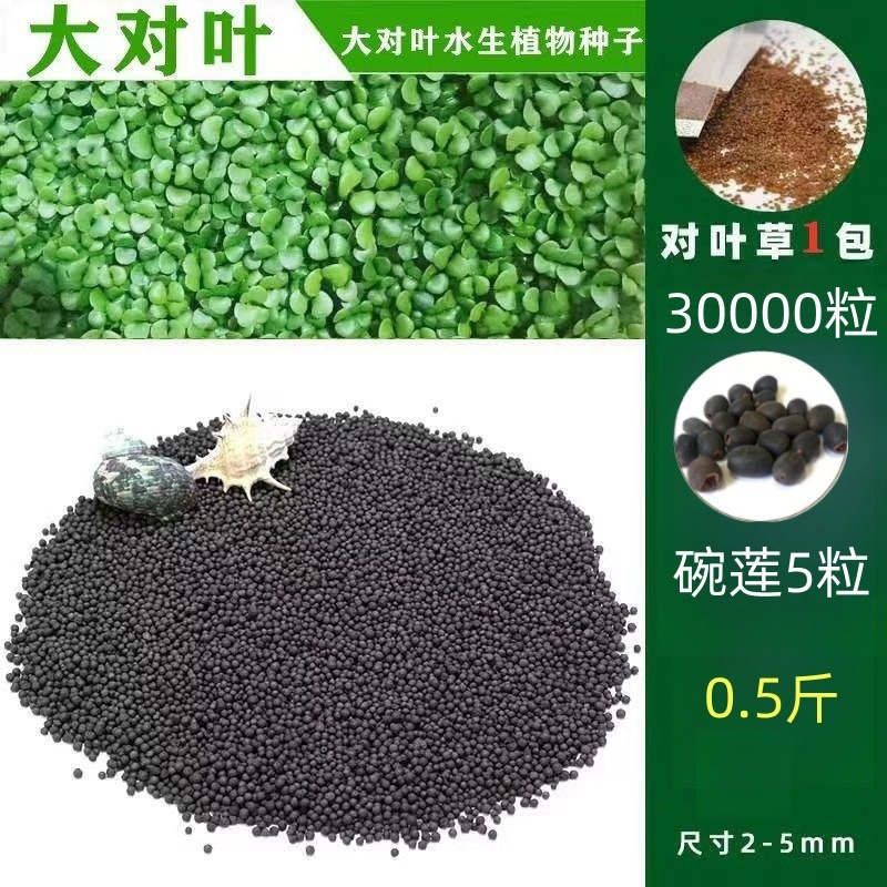 물풀머드 0.25kg - 큰잎 30,000개 + 그릇연꽃 5개 무료