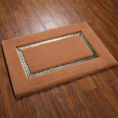 トルコのオリジナル家庭用のウサギの毛をまねて家庭用の滑り止めじゅうたんのリビングルームの寝室の玄関のじゅうたんを注文します。