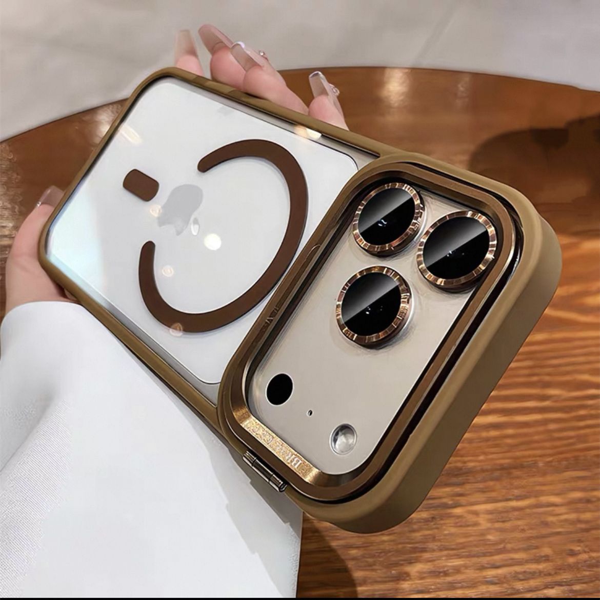 Soporte de lente succión para iPhone18PROMAX caso de teléfono con colgante Apple 17 película de lente anti-caída 16
