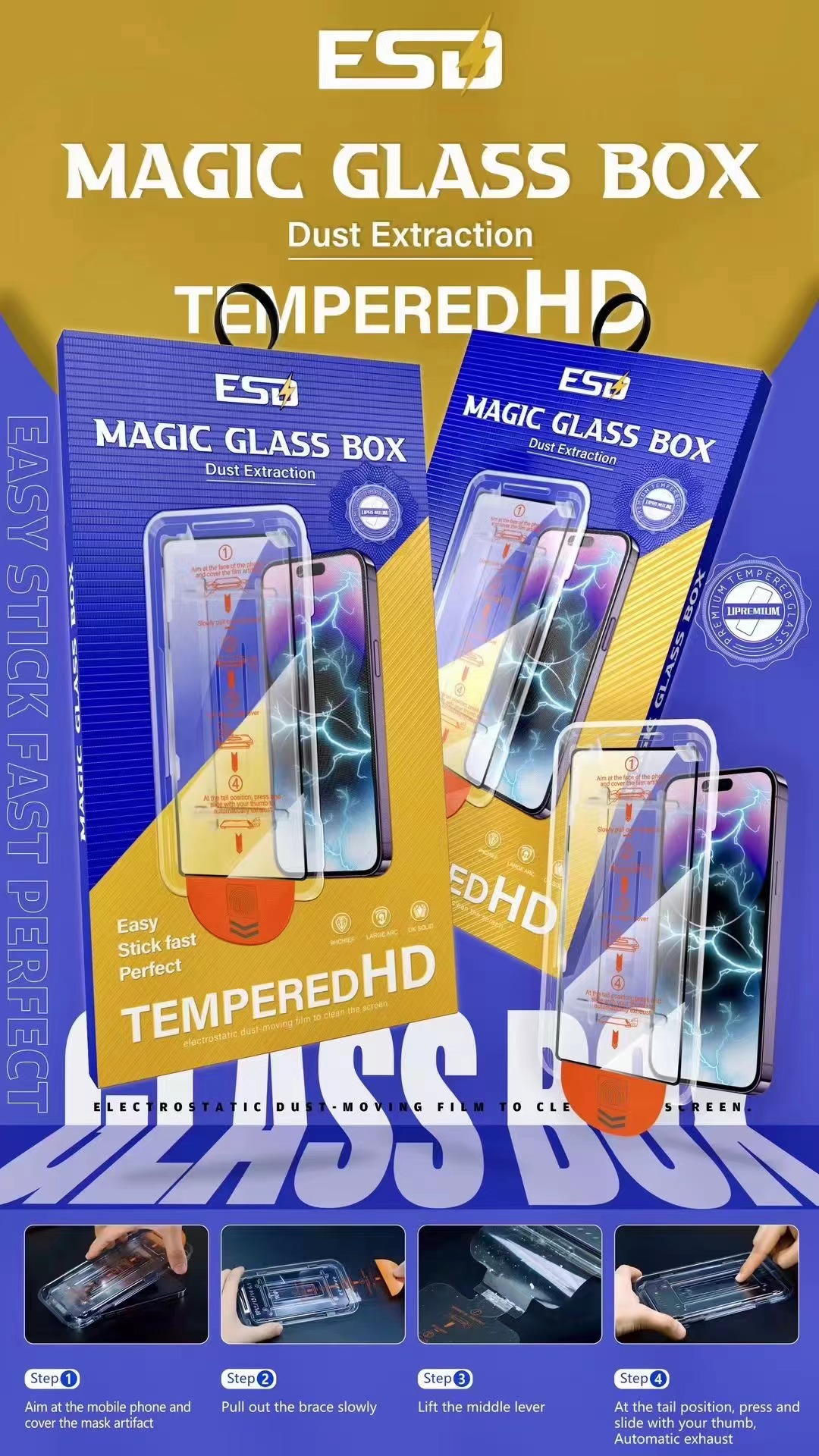 High-definition instant stickers in dust-free warehouse [plus packaging]