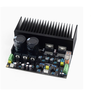 TDA7293 high-power power amplifier board OP07 stereo two-channel 100W * 2 DC servo NE5534 front stage