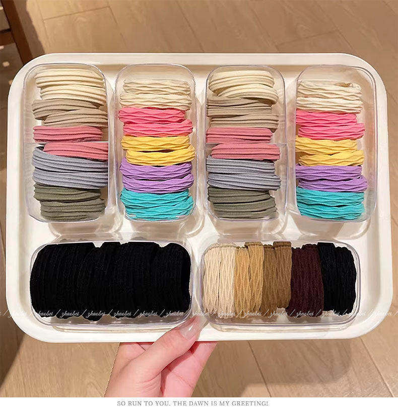 Elastic Hair Tie Ponytail Holder for Women, 2026 New Model, High Elasticity, Durable, Does Not Damage Hair, Hair Accessory