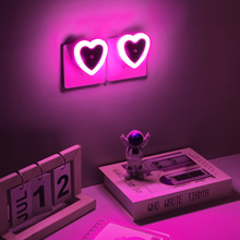 爱心LED智能小夜灯床头卧室走廊小夜灯