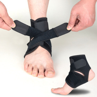 Cross-Border Manufacturer's Same Ankle Support Bracket, Breathable Neoprene Sleeve, Adjustable Wrapped Ankle Brace