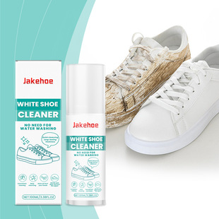 Jakehoe White Shoe Cleaner Deep Cleans Dust Stains and Yellow Edges No-Wash White Shoe Cleaner