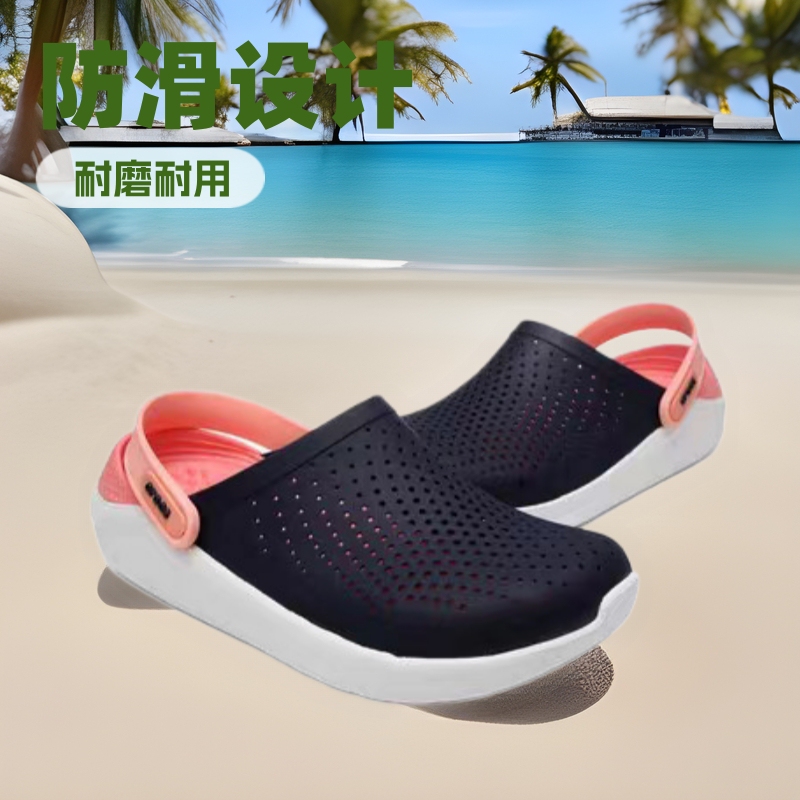 Guangzhou cross Couple's Birkenn Cave Shoes Clogger LiteRide Non-slip Men's and Women's High Heel Beach Shoes