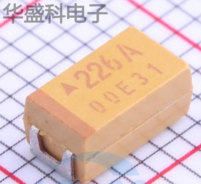 TAJC226K010RNJ 描述 22uF(226) ±10% 10V 钽电容器