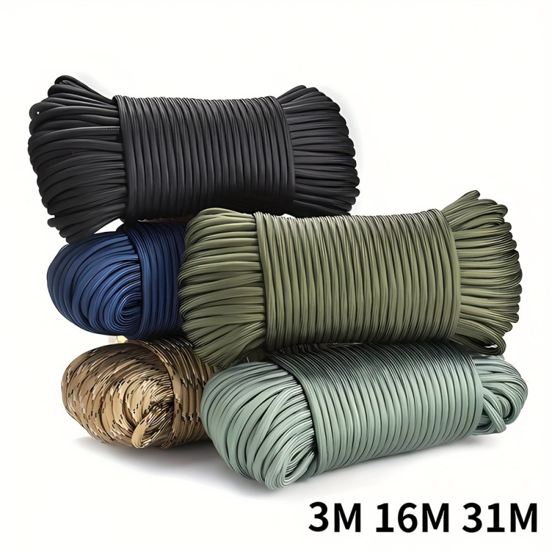 Cross-Border 92Inch 1220 47Inch 4mm Nylon Paracord 7 Strand Core