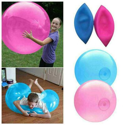 Aquatic Toys children Elastic ball Super large Inflatable ball Water Bubble Ball Amusement Park Meadow Child decompression balloon