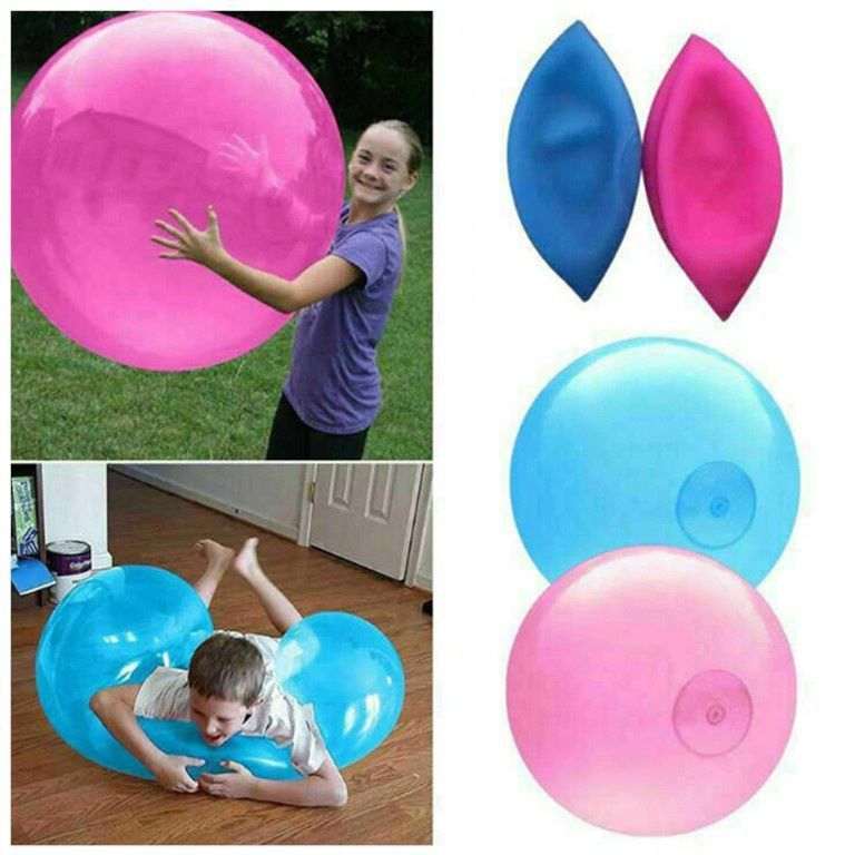 Aquatic Toys children Elastic ball Super large Inflatable ball Water Bubble Ball Amusement Park Meadow Child decompression balloon