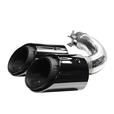 Exhaust pipe – Black Titanium Old to New