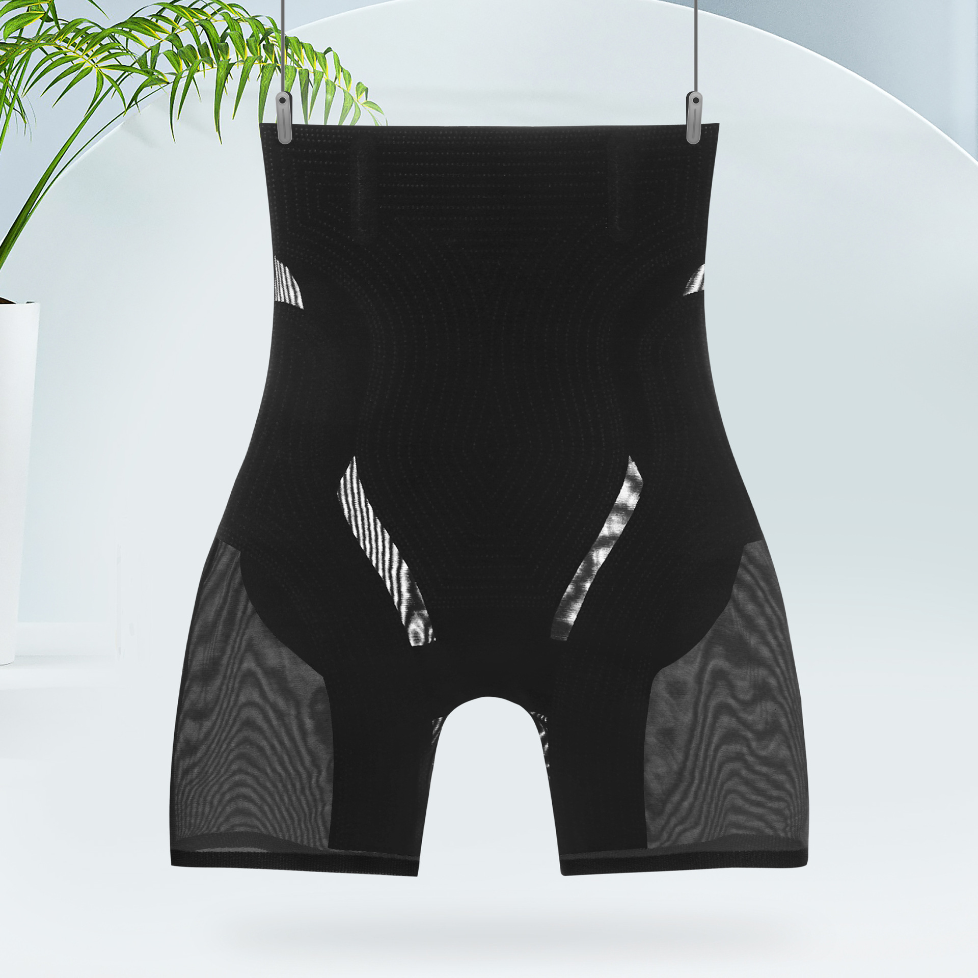 Pantalones de Verano Transfronterizos, Delgados, de Cintura Alta, Control de Abdomen, Reducen la Grasa Abdominal, Tallas Grandes, Sin Costuras, Transpirables, Moldean y Levantan los Glúteos.