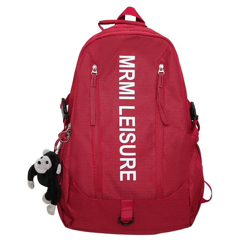 Mochila de gran capacidad impermeable y resistente al desgaste 2024 nueva mochila de ocio salvaje para estudiantes universitarios de secundaria y preparatoria al por mayor