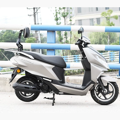 Scooter Electric Vehicle Folding Backrest — Motorcycle tail