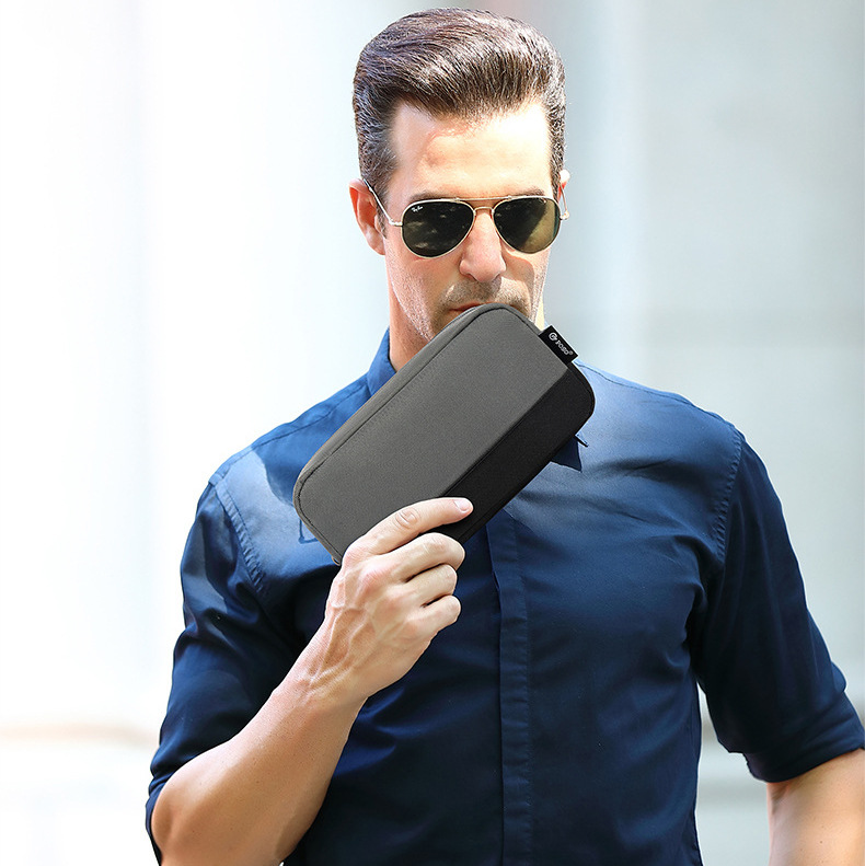 Bolsa de almacenamiento de energía ratón cable de carga bolsa de almacenamiento de viaje portátil anti-móvil Bolsa De Teléfono mini bolsa de cosméticos simple