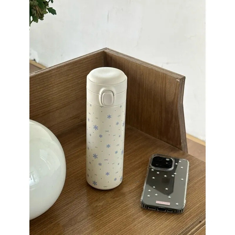 Men and women with high color value 2025 new stainless steel thermos cup portable lightweight sealed coffee milk cup Men and women with high color value 2025 new stainless steel thermos cup portable lightweight sealed coffee milk cup