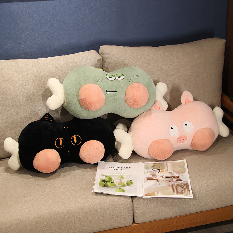 Cojín Oficina cintura almohada larga-Sentada cintura soporte hueso cintura almohada asiento cintura cojín silla cojín trasero asiento pequeño almohada