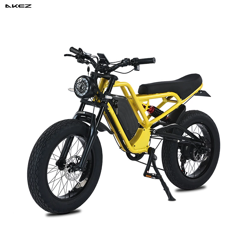 Ретро внедорожный электрический велосипед, 20 дюймов, 48V 750W/1500W литий‑батареи, варианты цвета