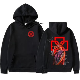 Duki Hoodies Rockstar Hip Hop Overszied Women Men Fleece-lin