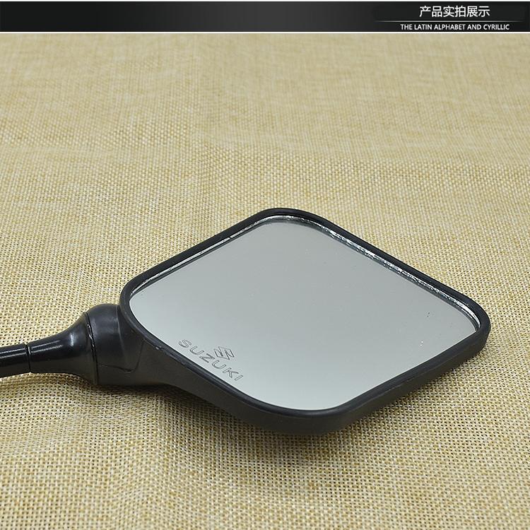 Knight Motorcycle Gs125 Rearview Mirror 10mm Orthodontic Rearview Mirror Qj125 Universal Reflective Mirror