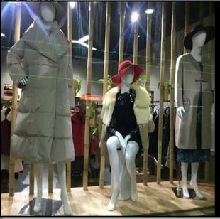 Artificial leg model full body model underwear underwear clothing store pants men and women model display props dummy model shelf