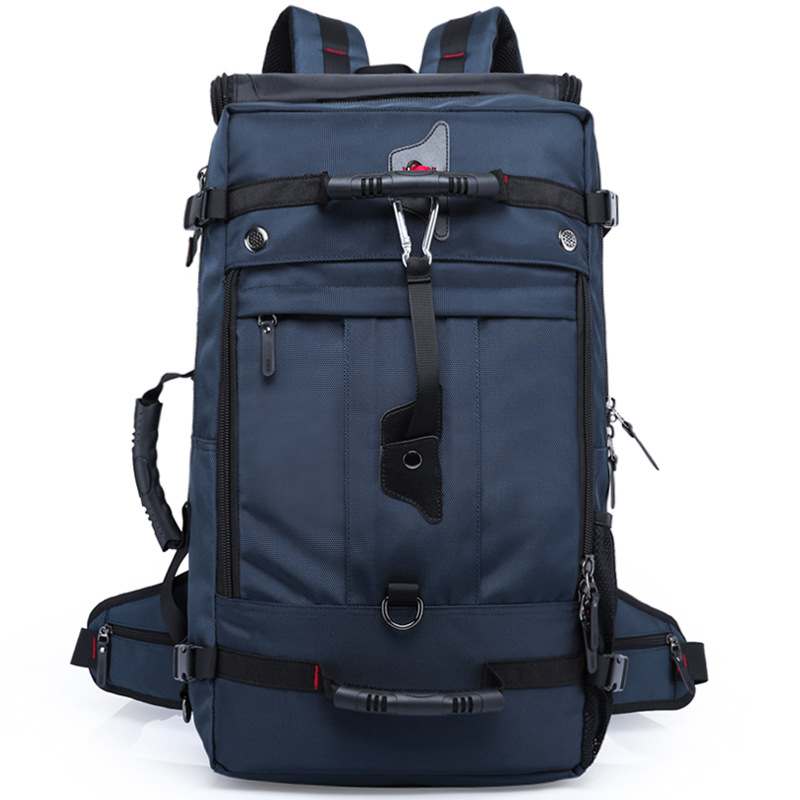 Kaka mochila de viaje de los hombres bolsa de deporte al aire libre de gran capacidad de tres usos impermeable práctico de gran tamaño bolso del alpinismo