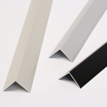简约L型铝合金等边直角收边条墙板装饰护角菱花白瓷砖板材包边条