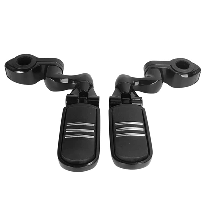 Modification Parts, Motorcycle pedals - 1-pedal-black-new-pedal-ring-black