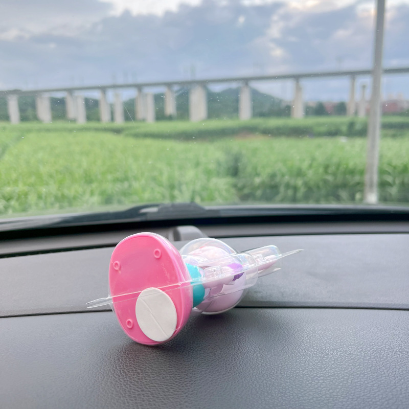 太阳能自动摇摆太阳花耳朵兔子车内装饰品办公摆设汽车摆件车饰便宜汽车装饰详情7