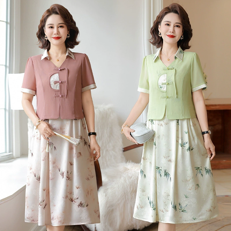 2025 новое платье с длинными рукавами, модное новое платье с цветочным принтом, большой размер, юбка средней длины, закрывающая живот, для похудения